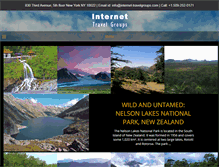Tablet Screenshot of internet-travelgroups.com